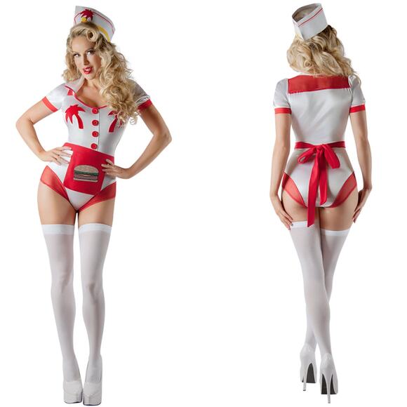 Burger Beauty Costume - Picture 1 of 7